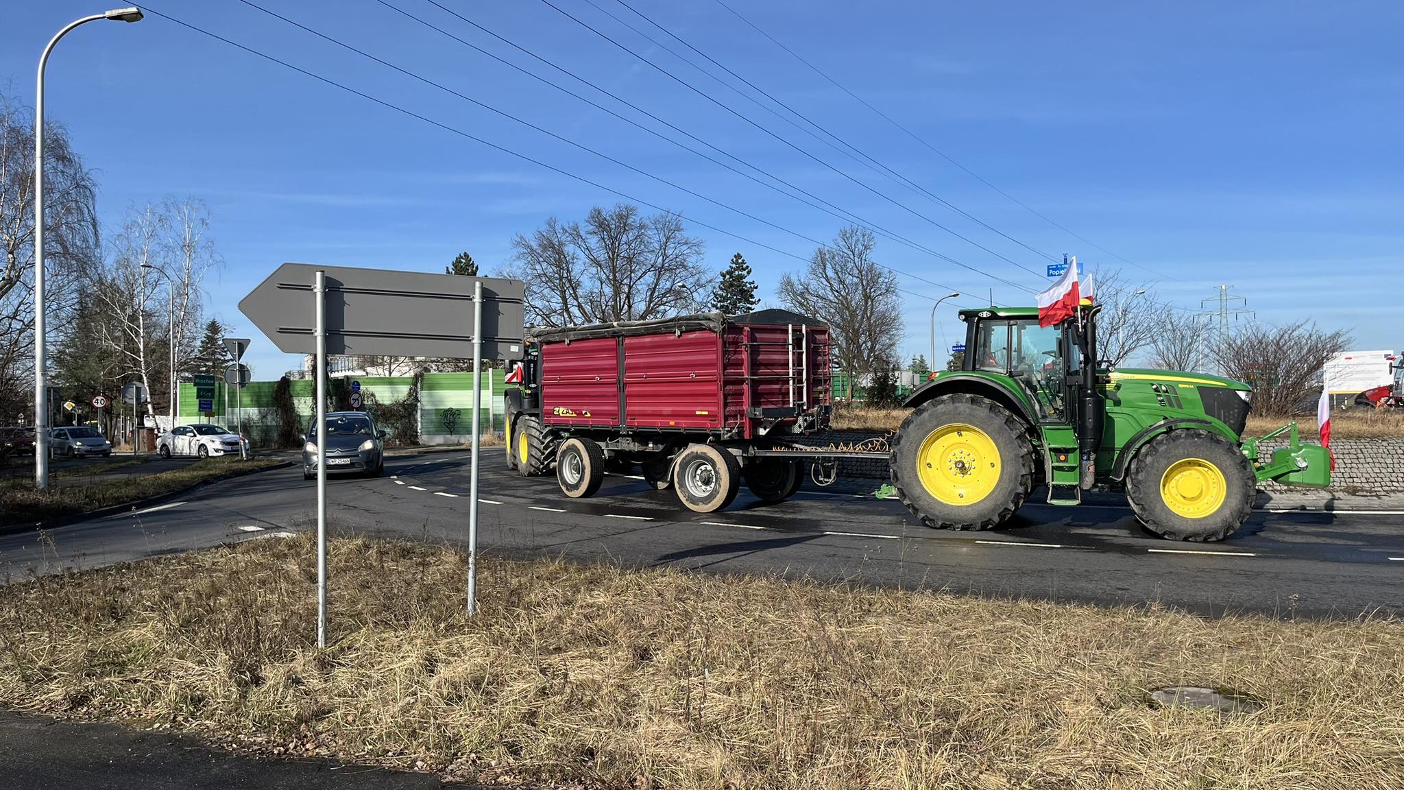 Wraca protest rolników. Zablokują Wrocław z sześciu stron