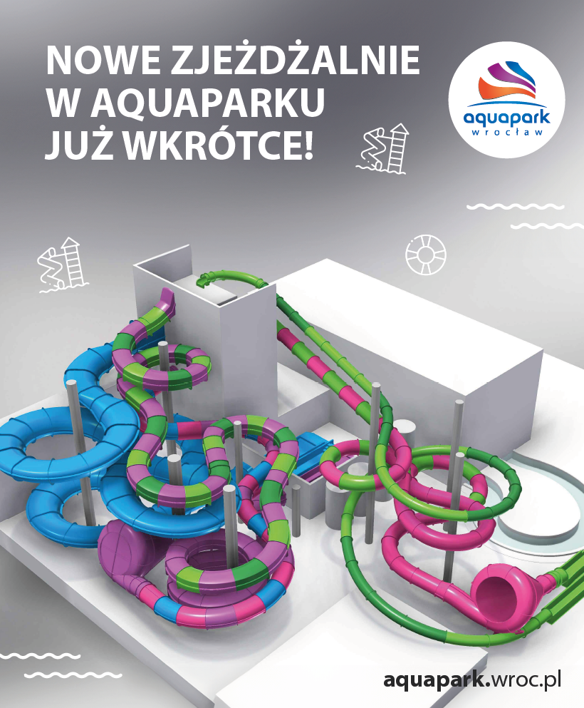 Aqupark Wrocław zamyka zjeżdżalnie. Będzie budował now
